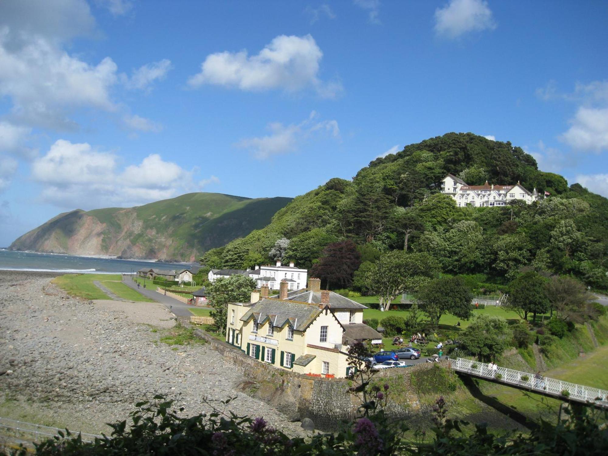 Rock House Hotel Lynton Exteriör bild